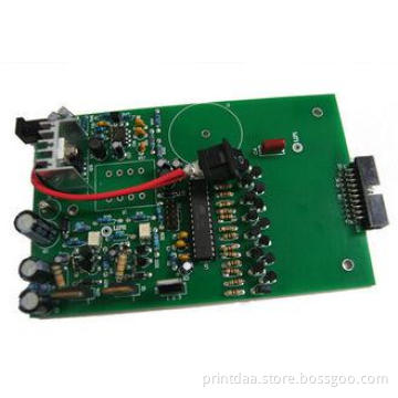 Green Power Supply PCB 2 Layer Double Sided Printed Circuit